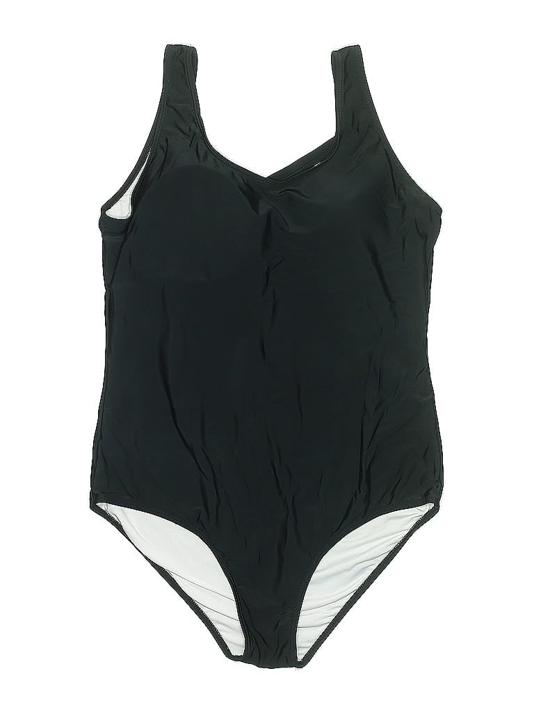 Pre-owned Unbranded One Piece Swimsuit In Black