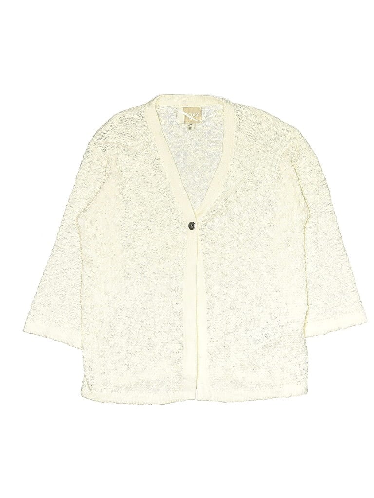 Roxy Girl Ivory Cardigan Size 10 - photo 1