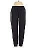 FLX 100% Polyester Solid Black Track Pants Size S - photo 1