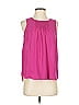 Bird 100% Polyester Pink Sleeveless Blouse Size S - photo 1