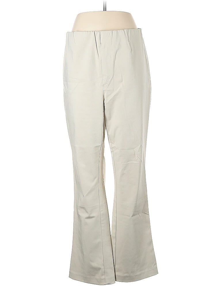 Pre-owned John Mark Casual Pants In White