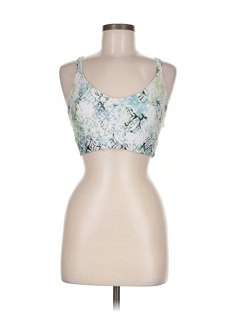 Pre-owned Marika Tank Top White Halter Neckline Tops