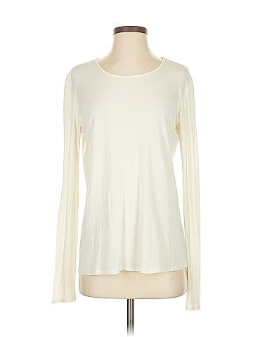 Eileen Fisher Long Sleeve Silk Top (view 1)
