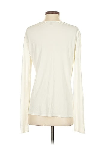 Eileen Fisher Long Sleeve Silk Top (view 2)