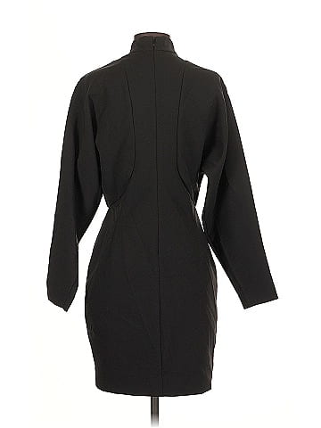 Nicole Miller Collection Puff Sleeve Button Dress (view 2)