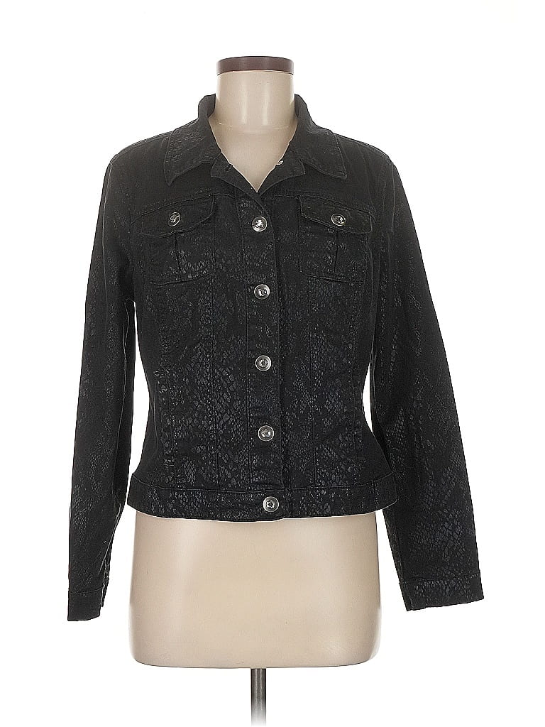 Pre-owned Dressbarn Jacket In Black