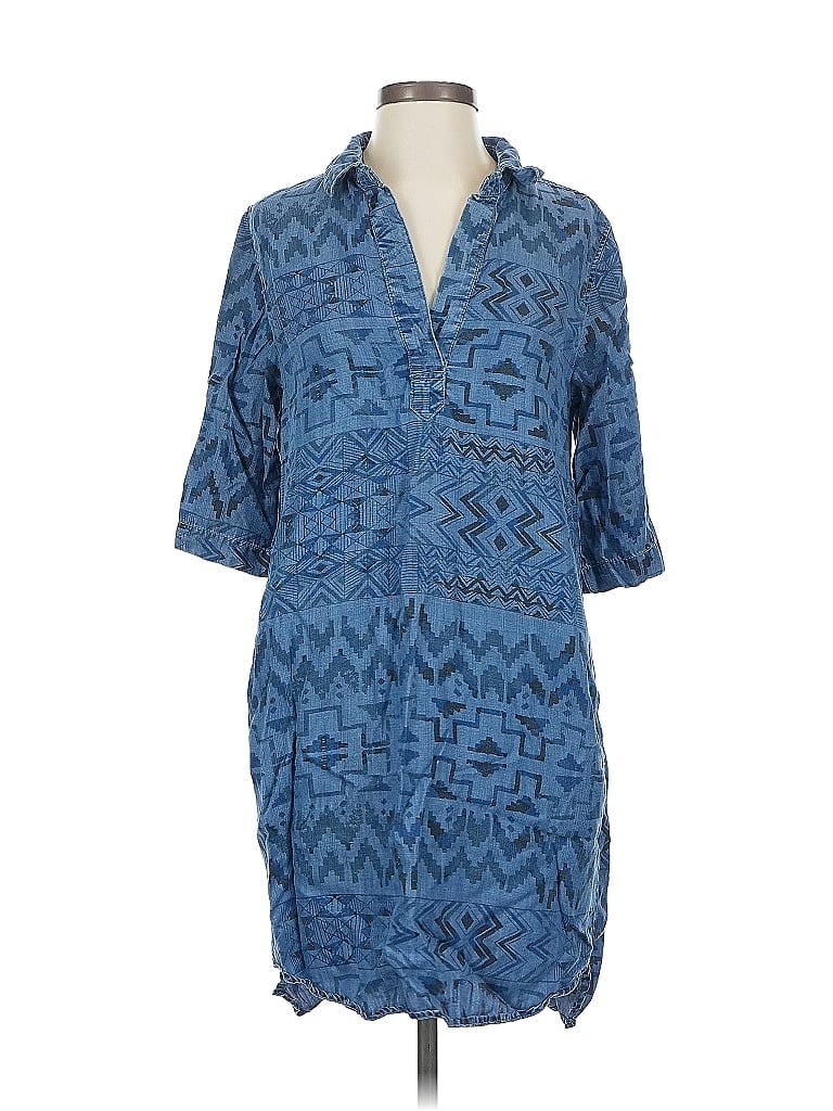 Pre-owned Philosophy Republic Clothing Casual Dress In Blue