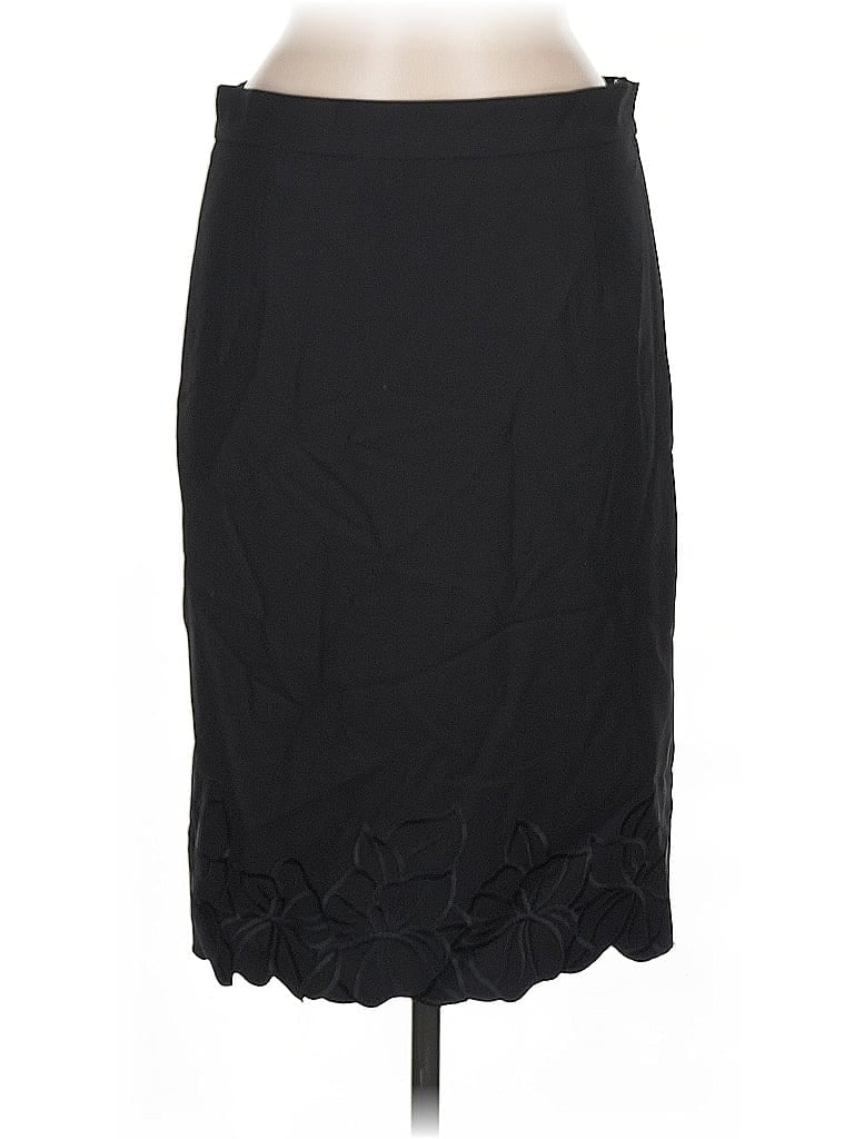 Pre-owned Escada Wool Skirt In Black