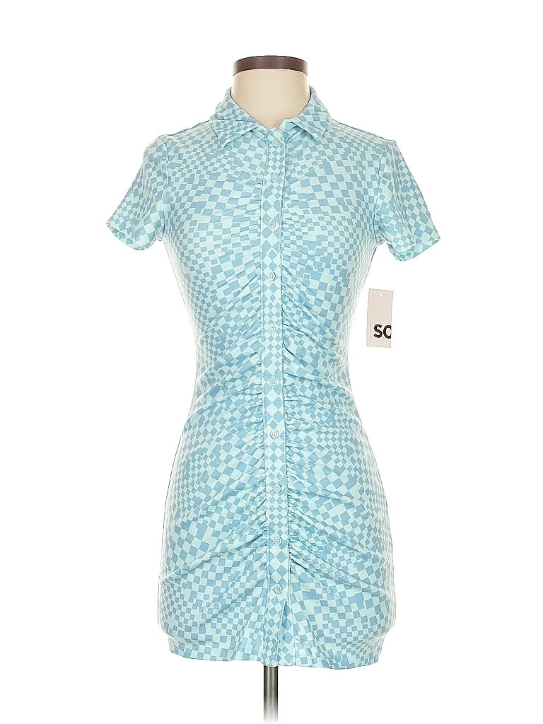 So Casual Dress In Blue