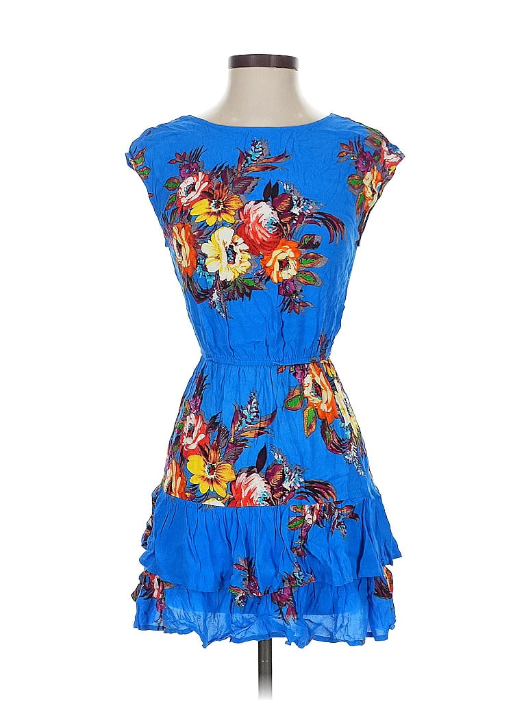 Pre-owned Konrad + Joseph Cocktail Dress In Blue