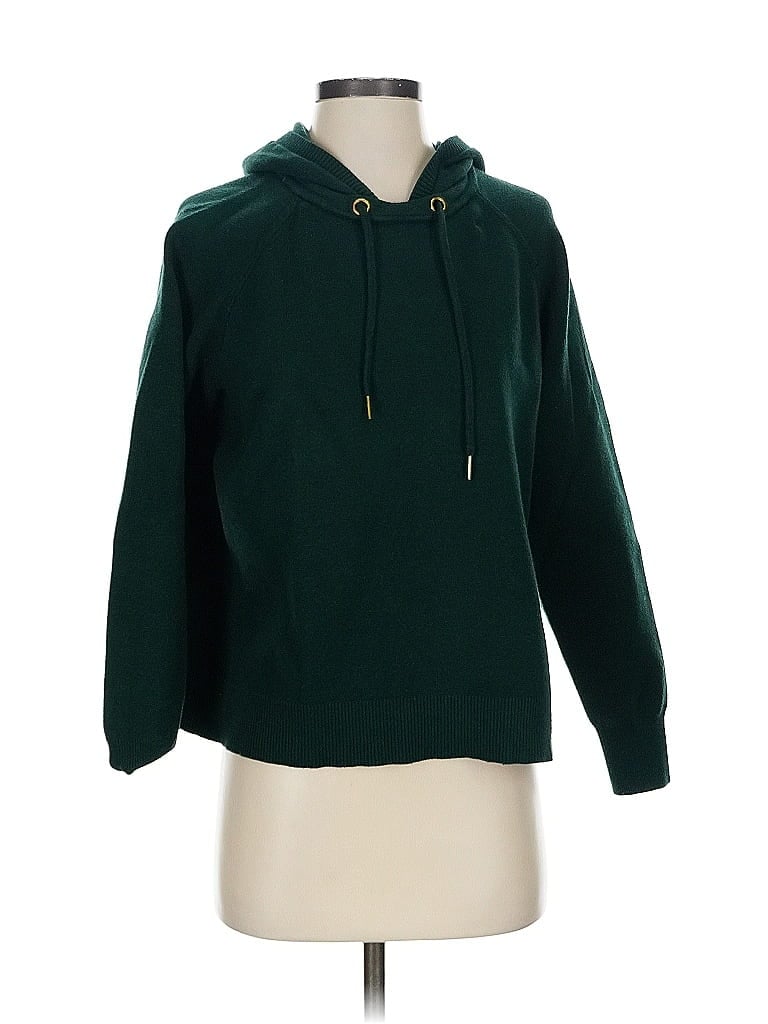 Pre-owned Moth Pullover Hoodie In Green