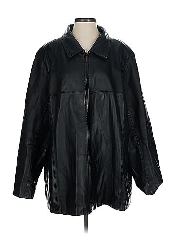 CHARLES KLEIN Leather Jacket (view 1)