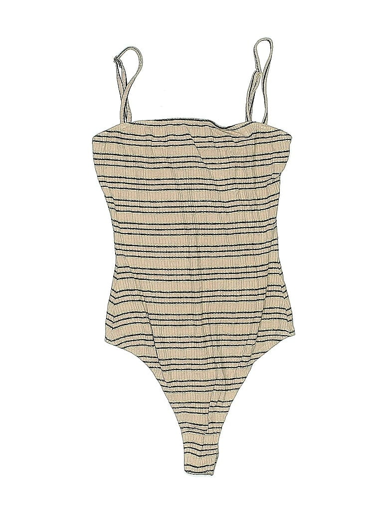 PRIVACY PLEASE Pre-owned Bodysuit In Brown
