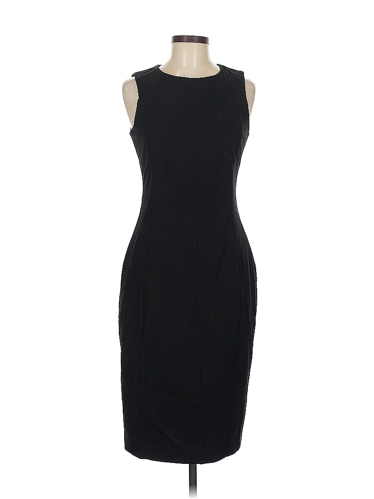 Pre-owned H&m Cocktail Dress In Black