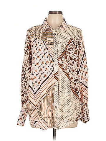 Free People Long Sleeve Blouse (view 1)