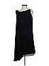 Halston Heritage 100% Polyester Solid Black Casual Dress Size 4 - photo 1