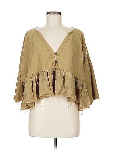 We the Free 3/4 Sleeve Blouse (view 1)