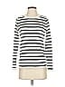 H Hilfiger 100% Cotton Stripes Ivory Pullover Sweater Size S - photo 1