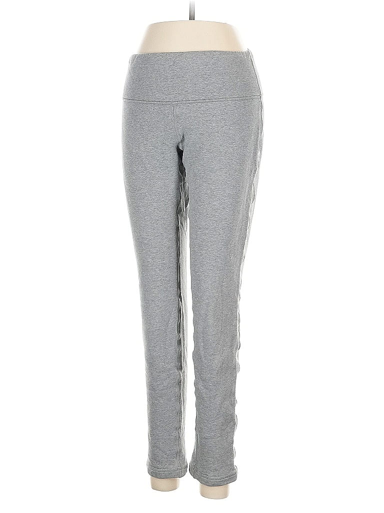 Pre-owned Lululemon Athletica Active Pants In Gray