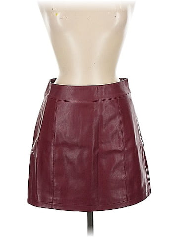 Forever 21 Faux Leather Skirt (view 1)