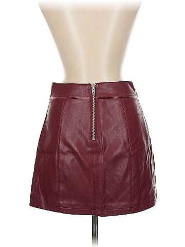 Forever 21 Faux Leather Skirt (view 2)
