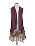 LOGO by Lori Goldstein Burgundy Sleeveless T-Shirt Size XS - photo 1