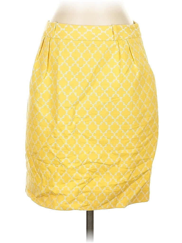 Pre-owned Kate Spade New York Casual Skirt In Yellow