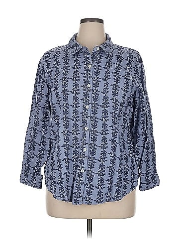 Spartina 449 3/4 Sleeve Button-Down Shirt (view 1)