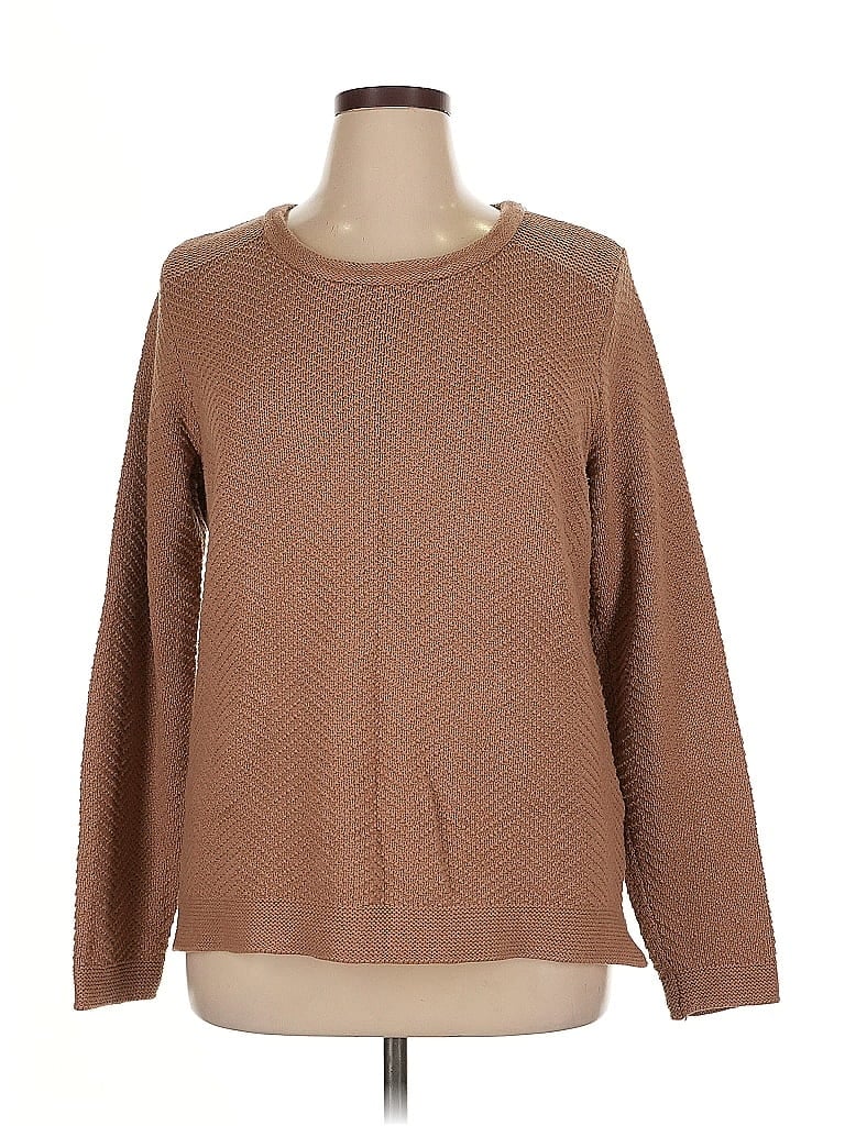 Pre-owned Old Navy Pullover Sweater In Brown