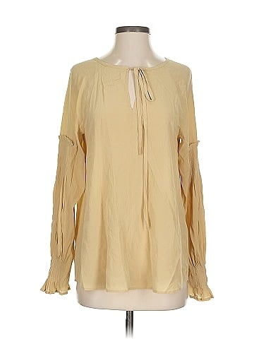 Sea New York Long Sleeve Silk Top (view 1)