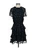 Madewell 100% Polyester Blue Cocktail Dress Size 0 - photo 1
