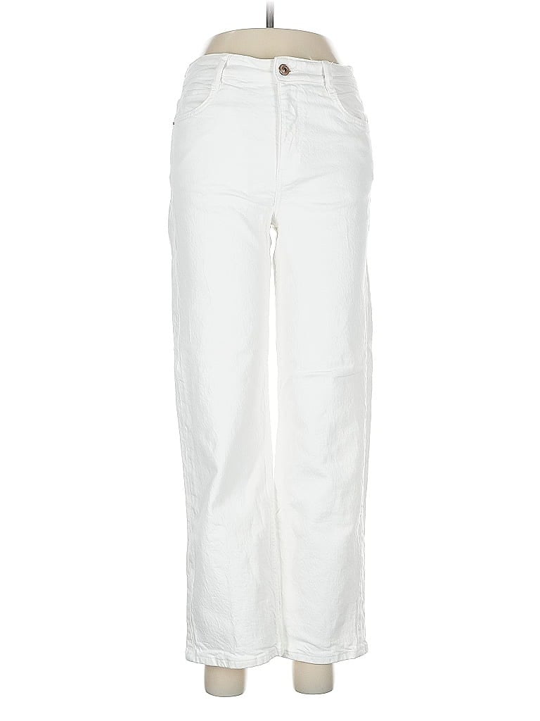 Click to view more detailed imagery on our partner's website Pre-owned Zara Jeans In White