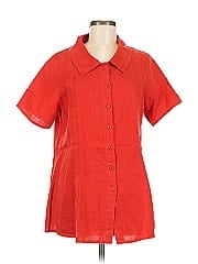 Flax Short Sleeve Blouse
