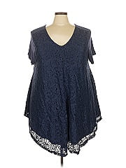Roaman's Short Sleeve Blouse