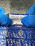 Sienna Sky 100% Polyester Blue Casual Dress Size S - photo 7