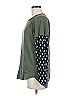 Knox Rose Green Long Sleeve Blouse Size M - photo 4