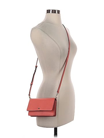 MICHAEL Michael Kors Leather Crossbody Bag (view 2)