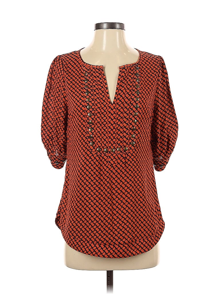 41HAWTHORN Pre-owned 3/4 Sleeve Blouse In Red