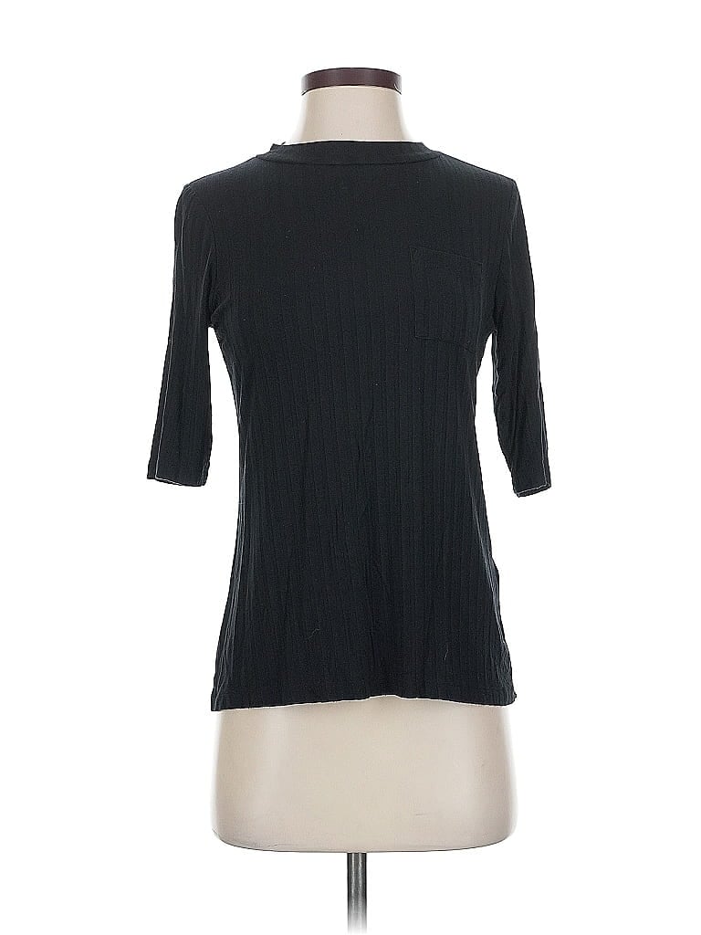 BANANA REPUBLIC Pre-owned 3/4 Sleeve T-shirt In Black