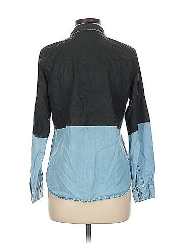 Zara Long Sleeve Button-Down Shirt (view 2)