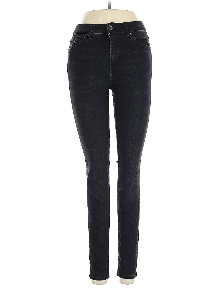 Pre-owned H&m Jeggings In Black