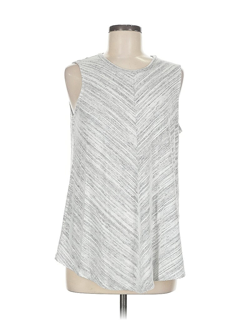 Pre-owned Assorted Brands Sleeveless T-shirt In White