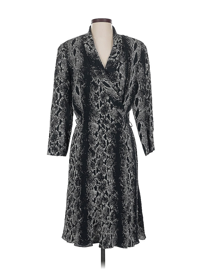 Pre-owned Dana Buchman Casual Dress In Black