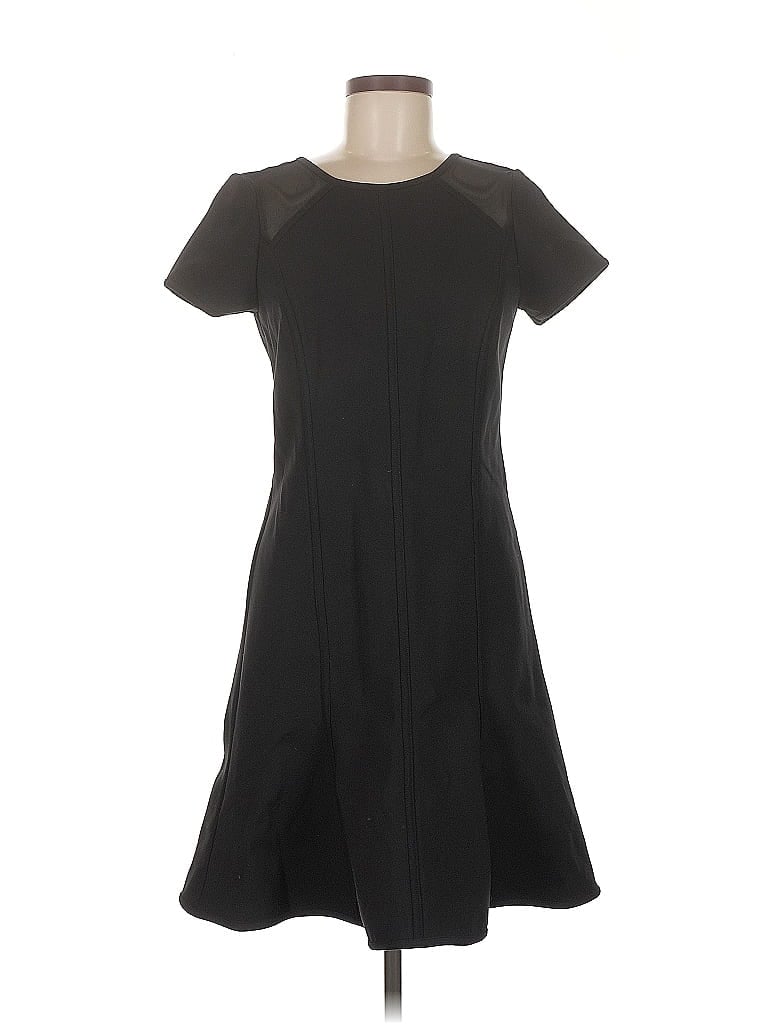 Pre-owned Ann Taylor Casual Dress In Black