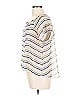 Soprano 100% Polyester Ivory Short Sleeve Blouse Size M - photo 5