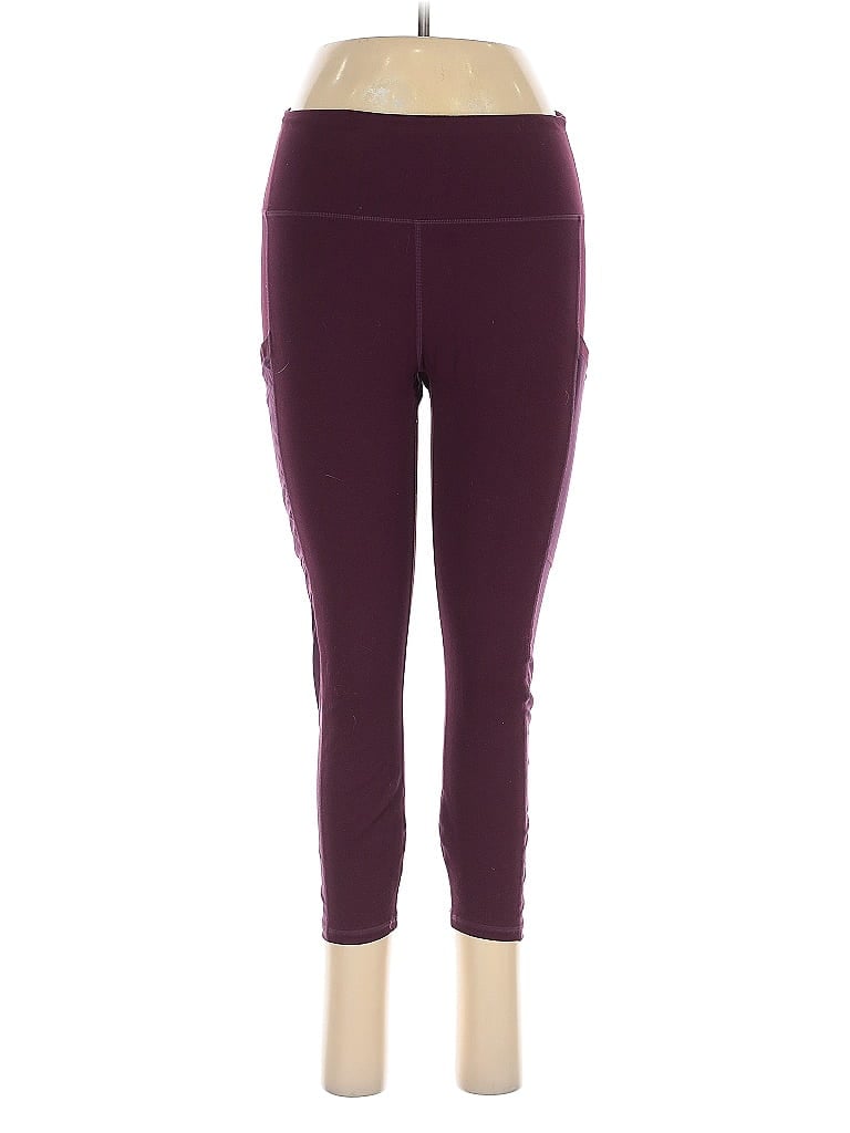 Pre-owned Fabletics Active Pants In Purple