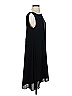 Halston Heritage 100% Polyester Solid Black Casual Dress Size 4 - photo 4