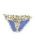 Hobie Animal Print Gold Swimsuit Bottoms Size 10 - photo 1