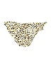 Hobie Animal Print Gold Swimsuit Bottoms Size 10 - photo 2