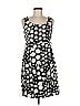 AGB Polka Dots Black Cocktail Dress Size 8 (petite) - photo 1